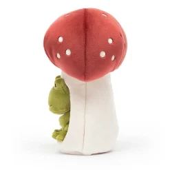 Peluche rana cueva