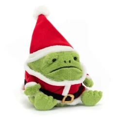 Peluche rana de lluvia de Santa Ricky