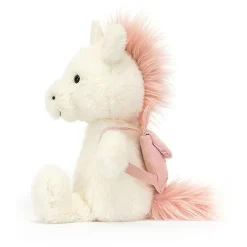 Peluche unicornio con mochila