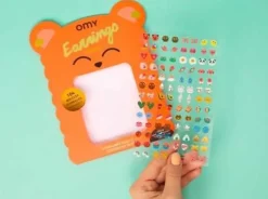 Pendientes de pegatina kawaii Omy