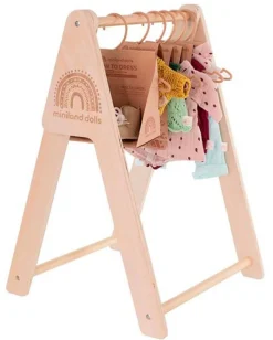 perchero madera dolls