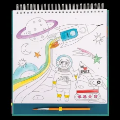Pintar por números espacio