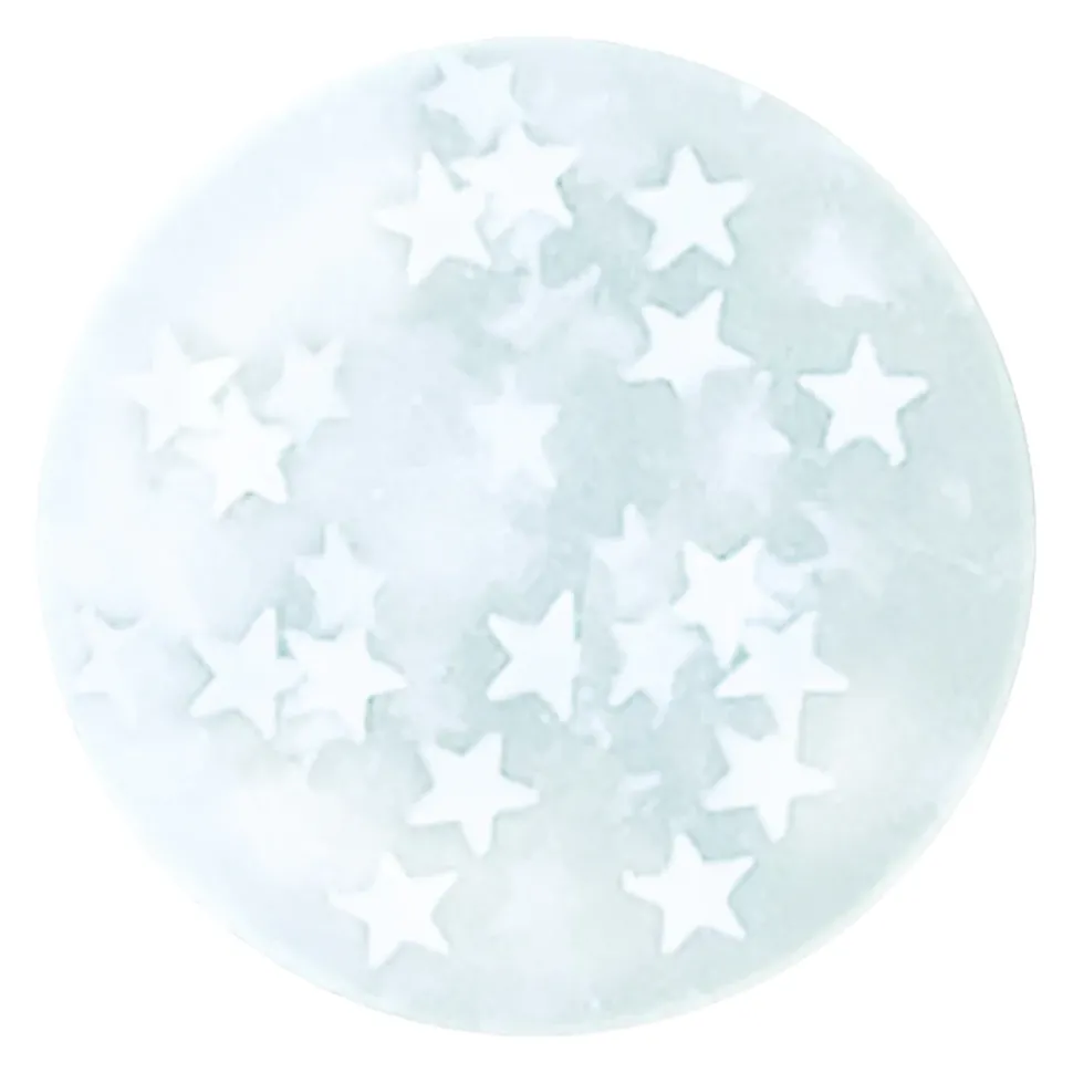 Pintauñas top coat estrellas base agua
