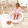 Piscina baby leopardo rosa talco