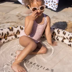 Piscina infantil leopardo beige 100 dia.
