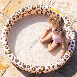 Piscina infantil leopardo beige 100 dia.