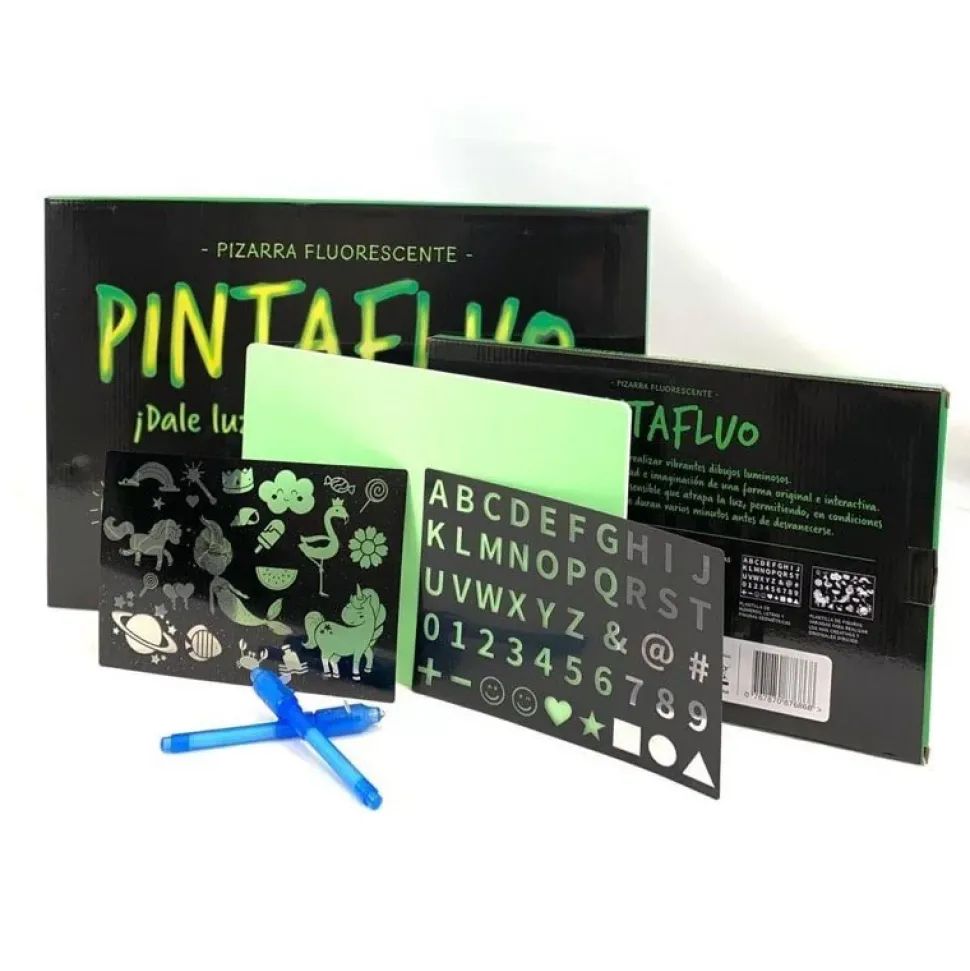 Pizarra de luz mágica Pintafluo A4