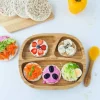Plato blw bambú eco rascals + colores