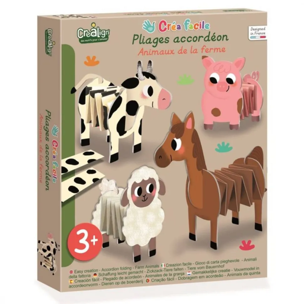 Plegado de animales de la granja