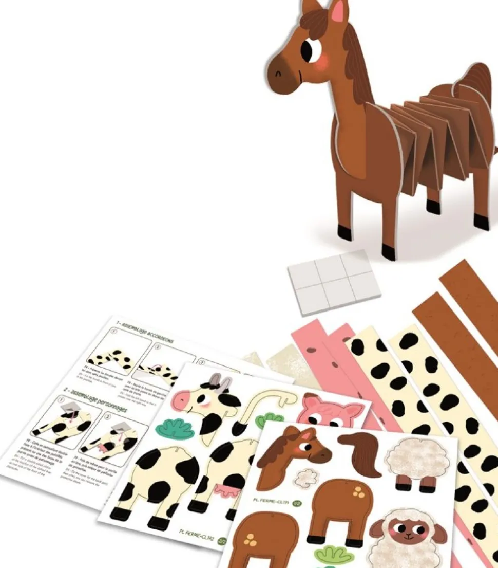 Plegado de animales de la granja