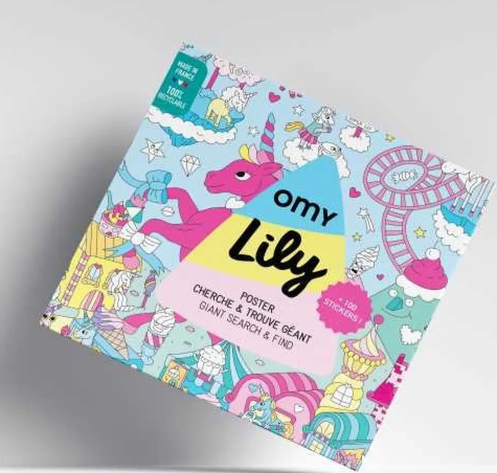 Poster XL OMY Lily + pegatinas