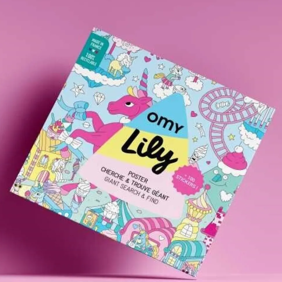Poster XL OMY Lily + pegatinas