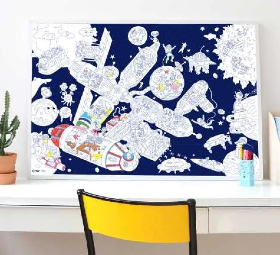 Póster + pegatinas “Space”