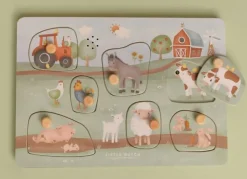 Puzzle con sonido granja