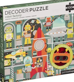PUZZLE DESCIFRADOR ROBOT FACTORY