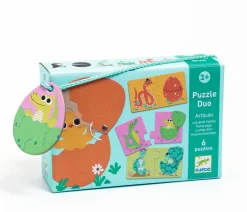 Puzzle dúo huevos divertidos