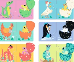 Puzzle dúo huevos divertidos