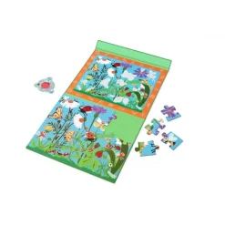 Puzzle magnético misterio insectos