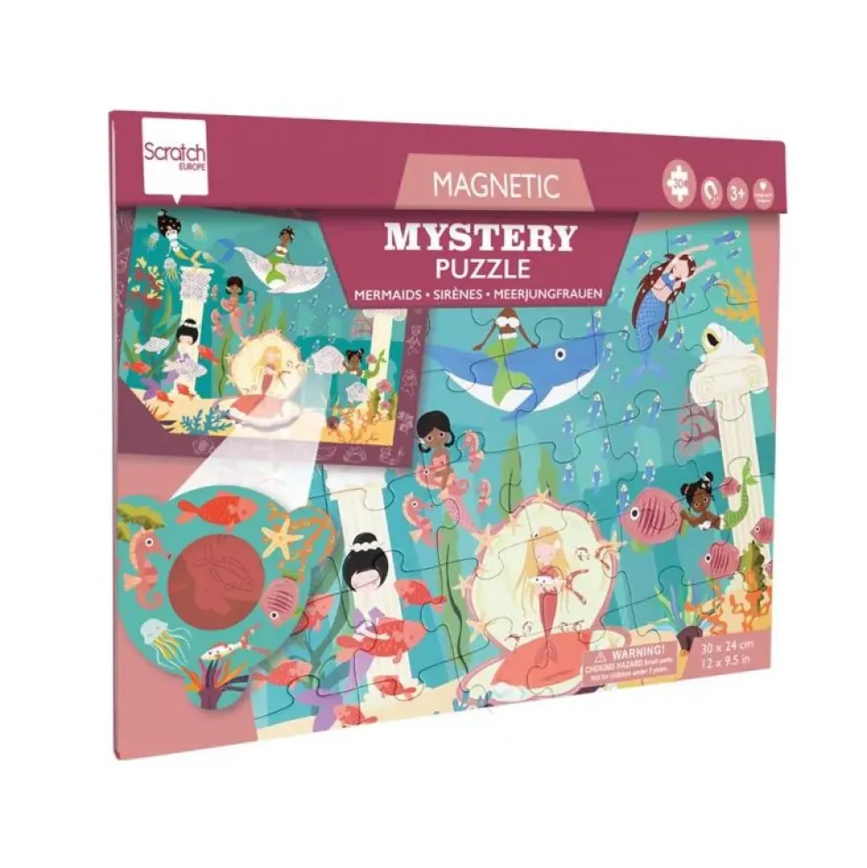 Puzzle magnético misterio de las sirenas