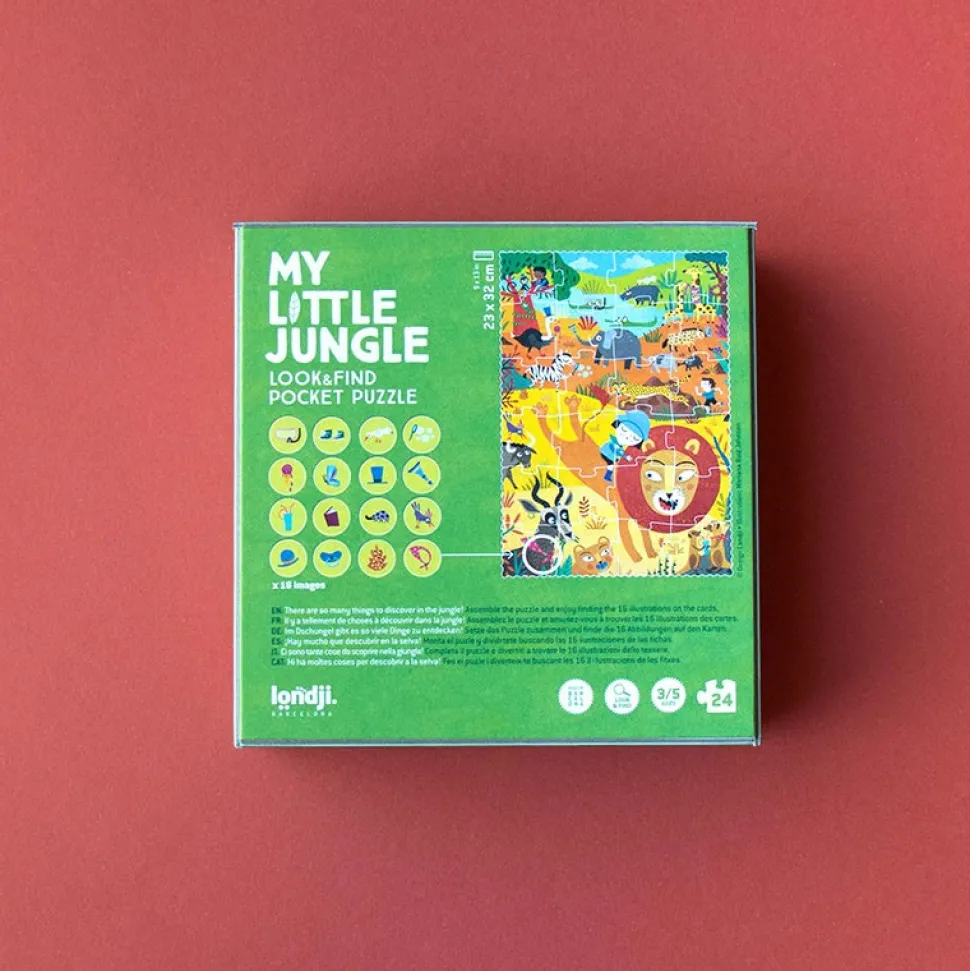 Puzzle my little jungle pocket