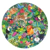 Puzzle redondo 100 pcs selva