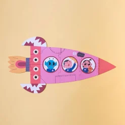 Puzzle valentina in space