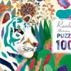 Puzzle-galería Tigres Arcoíris