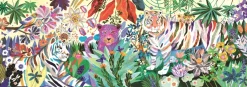 Puzzle-galería Tigres Arcoíris