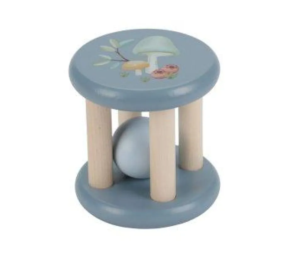 Roller seta azul Forest friends. Little dutch