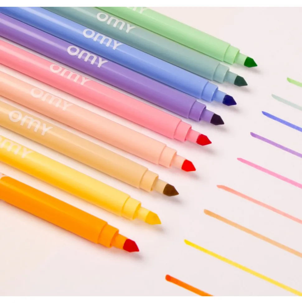 Rotuladores Omy pastel