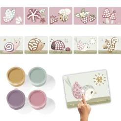 Set de pintura de dedos fairy garden