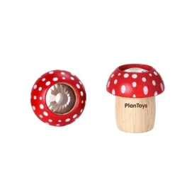 Seta caleidoscópica roja. Plantoys