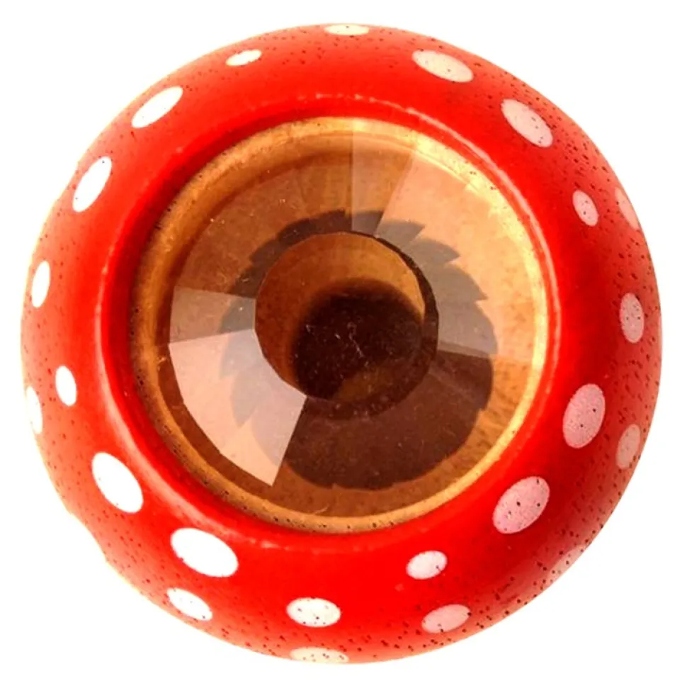 Seta caleidoscópica roja. Plantoys