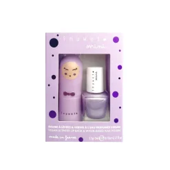 set de labial + esmalte de uñas nube & arandanos