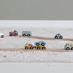 set de 9 vehículos sistema de trenes