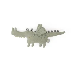 sonajero peluche cocodrilo