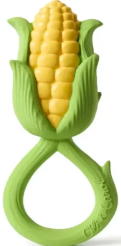 Sonajero mordedor corn Oli & Carol