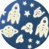 Stickers fosforescentes Misión Espacial