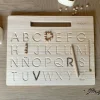 TABLA DE GRAFOMOTRICIDAD ABECEDARIO