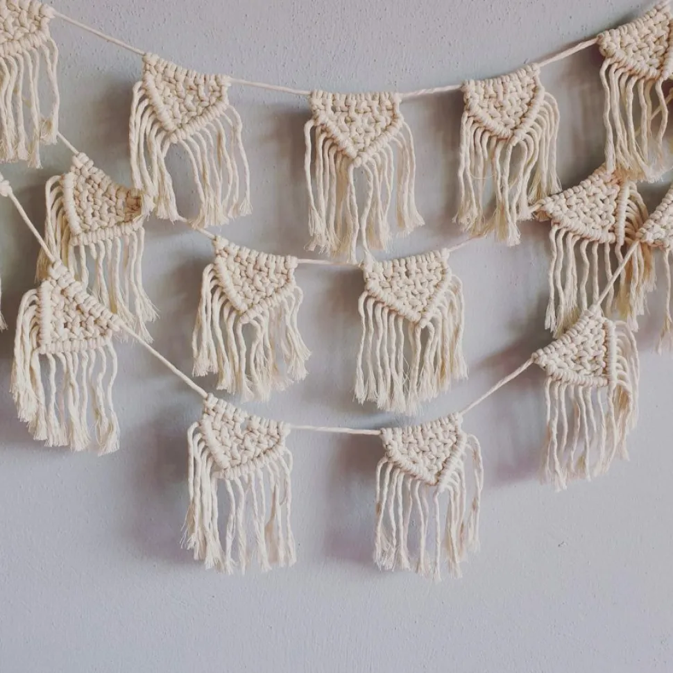 TAPIZ PARED MACRAMÉ MIROOMI