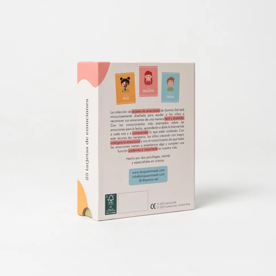 Tarjetas de emociones castellano