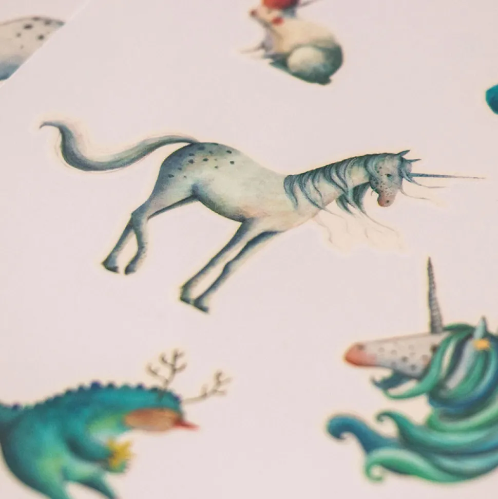 tatuaje unicornio