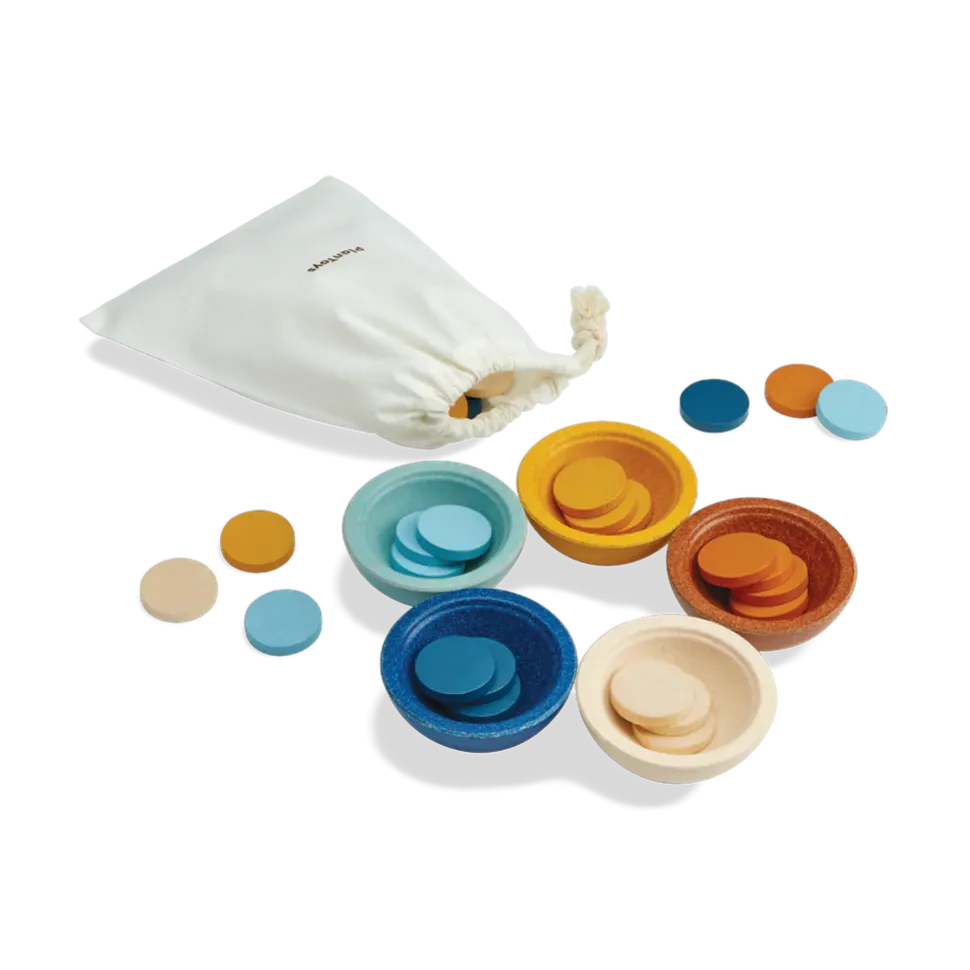 tazas ordena y cuenta