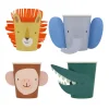 Vasos desfile de animales Meri Meri