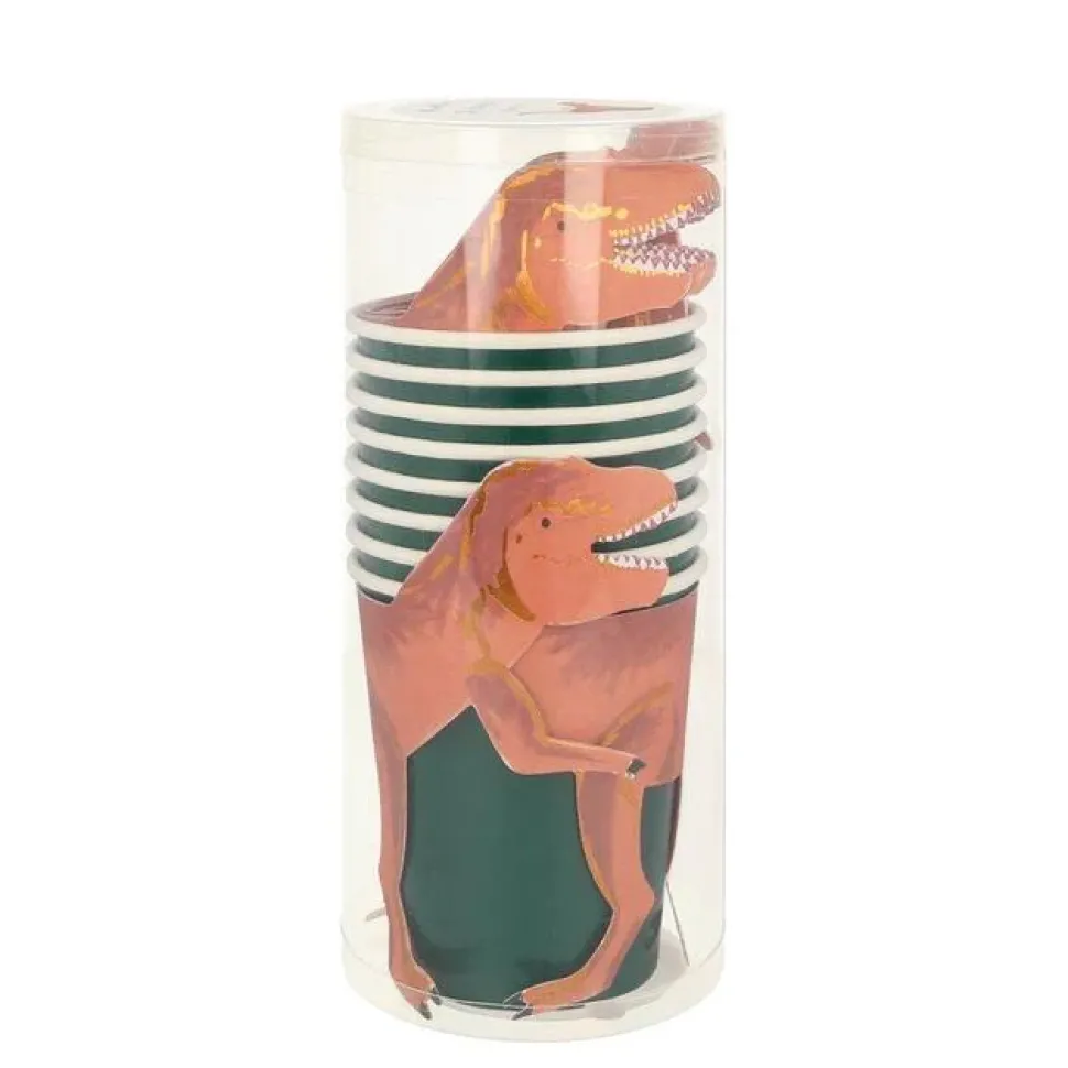 Vasos T-rex Meri Meri