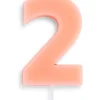Vela número 2 ancha Pam Pam